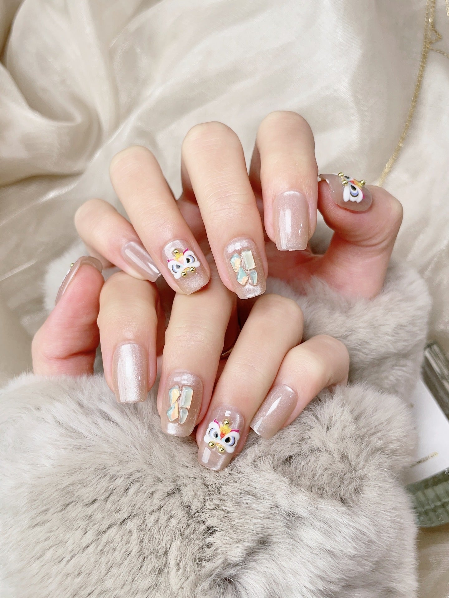 Press-On Nail Starter Kit with Tabs & Tools