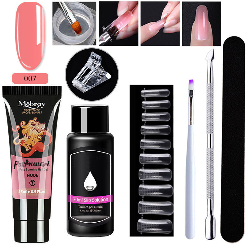 Nail Art Crystal & Extender Kit (7 pcs)