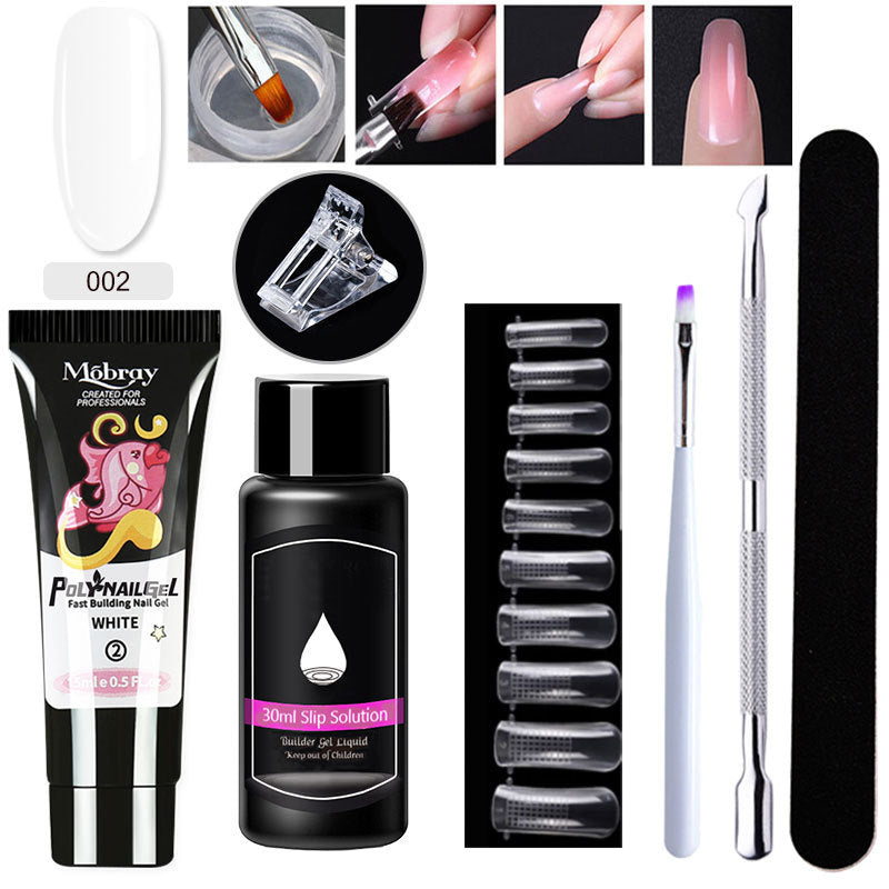 Nail Art Crystal & Extender Kit (7 pcs)