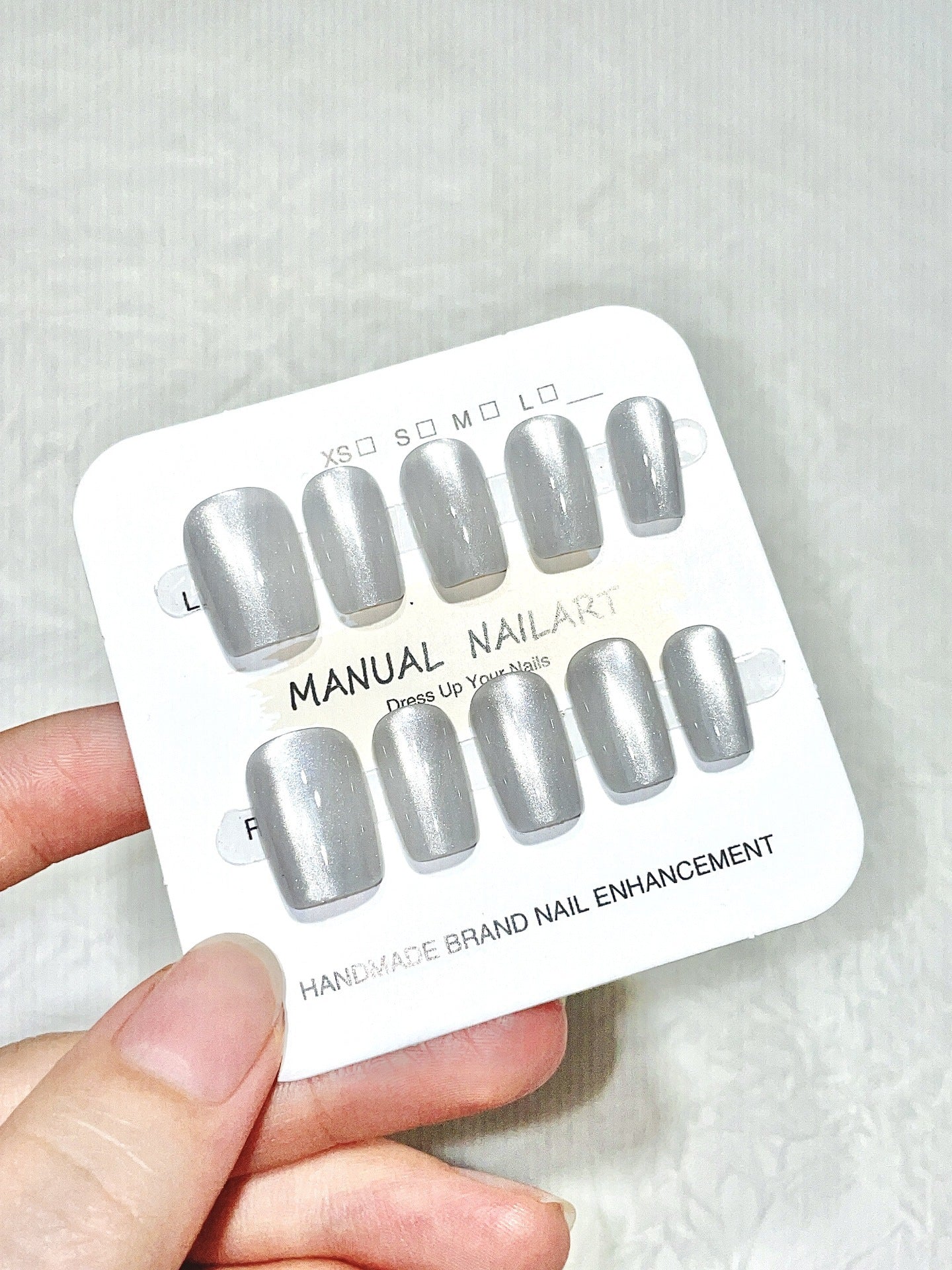 Press-On Nail Starter Kit with Tabs & Tools