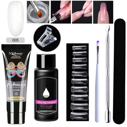 Nail Art Crystal & Extender Kit (7 pcs)