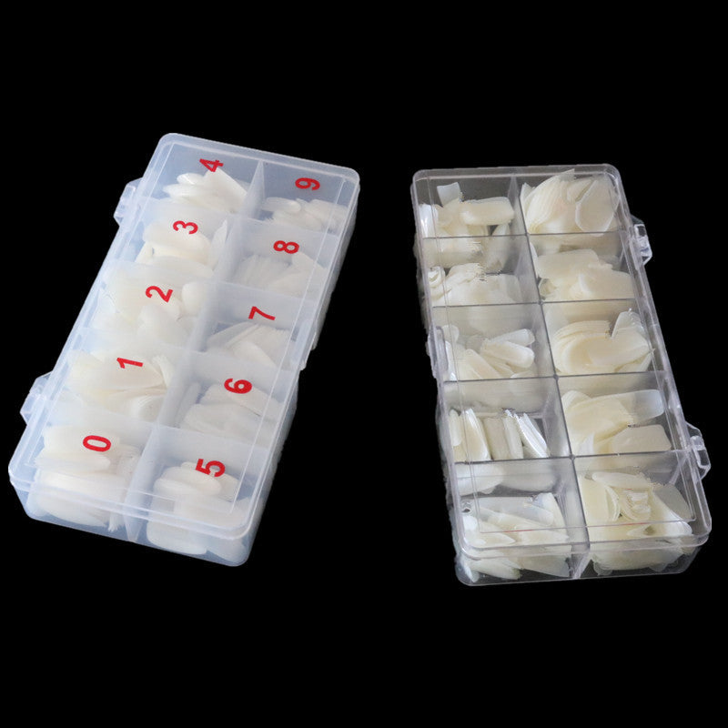 Full-Cover Nail Tips Sizing Box (500 pcs)