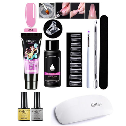 Nail Art Crystal & Extender Kit (7 pcs)