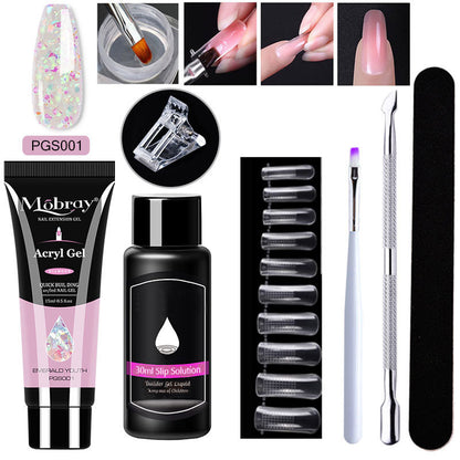 Nail Art Crystal & Extender Kit (7 pcs)
