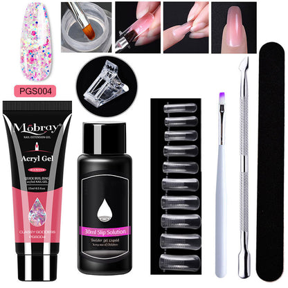 Nail Art Crystal & Extender Kit (7 pcs)