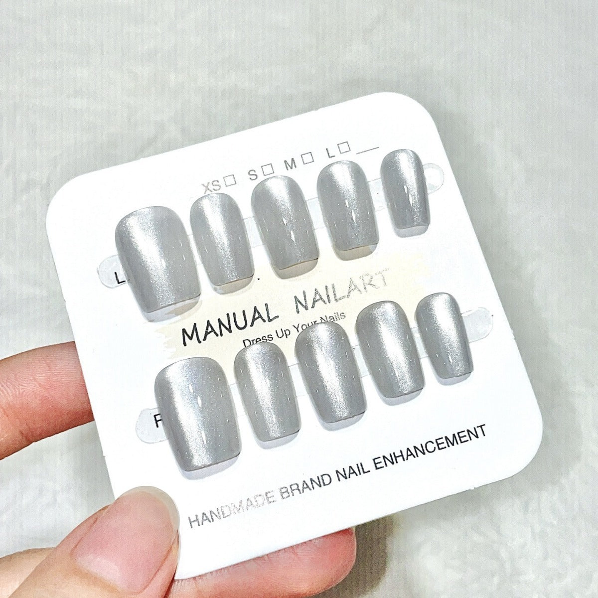 Press-On Nail Starter Kit with Tabs & Tools