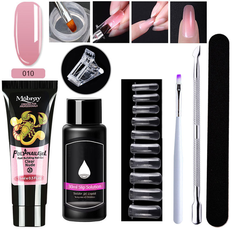 Nail Art Crystal & Extender Kit (7 pcs)