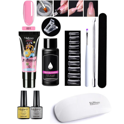 Nail Art Crystal & Extender Kit (7 pcs)