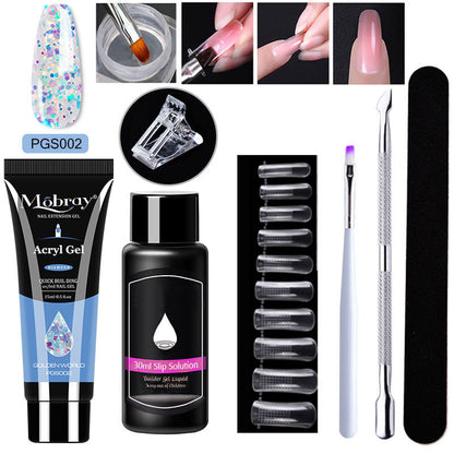 Nail Art Crystal & Extender Kit (7 pcs)