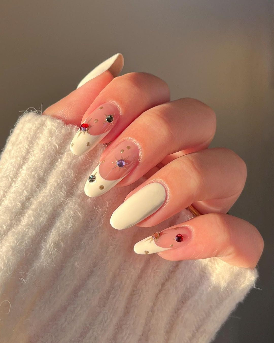 Short Almond French Press-On Nail Kit