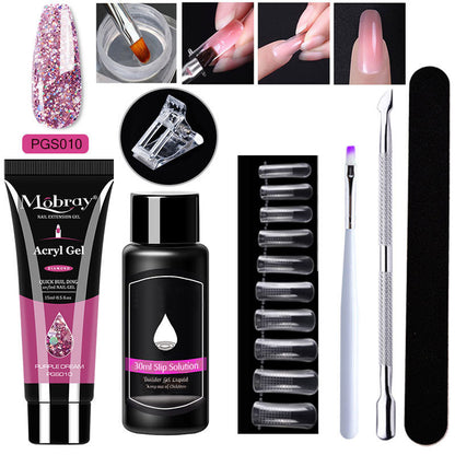 Nail Art Crystal & Extender Kit (7 pcs)