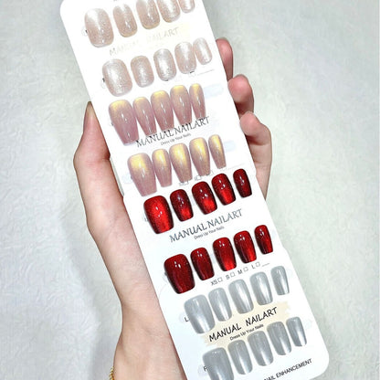 Press-On Nail Starter Kit with Tabs & Tools