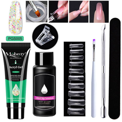 Nail Art Crystal & Extender Kit (7 pcs)