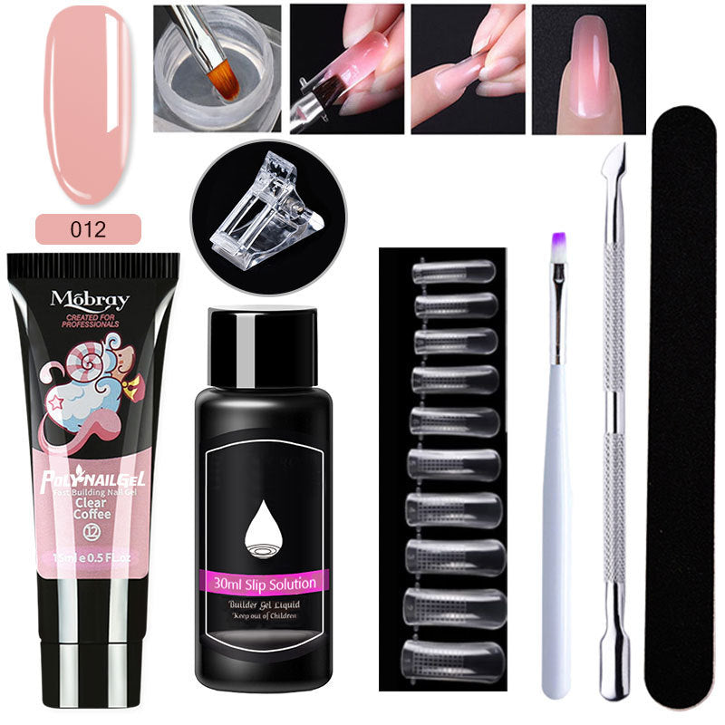 Nail Art Crystal & Extender Kit (7 pcs)