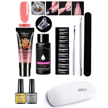 Nail Art Crystal & Extender Kit (7 pcs)
