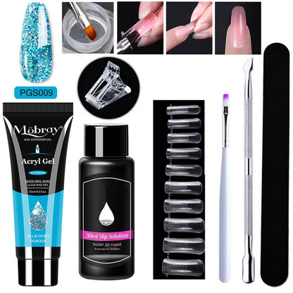 Nail Art Crystal & Extender Kit (7 pcs)